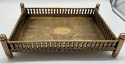 Casa Padrino Luxus Messing Serviertablett 32 cm