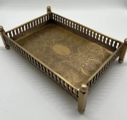 Casa Padrino Luxus Messing Serviertablett 32 cm
