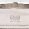 Casa Padrino Luxus Messing Weinkühler Silber 34 x 18,5 x H. 14,5 cm - Hotel & Restaurant Accessoires