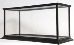 Casa Padrino Luxus Modelboot Vitrine 100,3 x 40,6 x H. 45,7 cm - Modellbau Vitrine - Modellbau Deko Accessoires