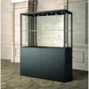 Casa Padrino Luxus Museumsvitrine 160 x 60 cm H. 200 cm mit LED - Ladeneinrichtung - Boutique Möbel - Made in Italy