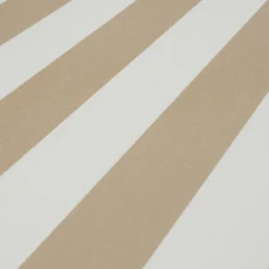 Casa Padrino Luxus Outdoor Sitzsack Weiß / Beige 118 cm - Garten Sitzkissen