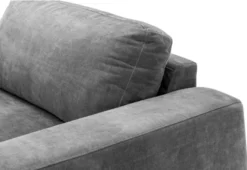 Casa Padrino Luxus Oversize Sessel in Grau 158 x 93 x H. 80 cm - Hochwertiges Hotel Möbelstück