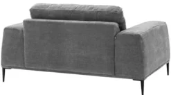 Casa Padrino Luxus Oversize Sessel in Grau 158 x 93 x H. 80 cm - Hochwertiges Hotel Möbelstück