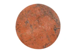 Casa Padrino Luxus Pflanzgefäß Ø 46 x H. 70 cm - Großes rundes Pflanzgefäß und Bodenvase Caliza aus hochwertigem Java Rosso Marmor - Luxus Deko Accessoires