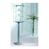 Casa Padrino Luxus Präsentationsvitrine 45 x 45 cm H. 195 cm - Ladeneinrichtung - Boutique Möbel - Made in Italy