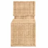 Casa Padrino Luxus Rattan Esszimmer Stuhl Naturfarben H. 82 cm - Luxus Möbel