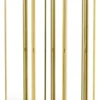 Casa Padrino Luxus Raumteiler mit Spiegelglas Gold 150 x H. 220 cm - Luxus Möbel