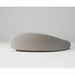 Casa Padrino Luxus Samt Sofa Rechte Seite Grau / Dunkelbraun 280 cm - Wohnzimmer & Hotel Möbel