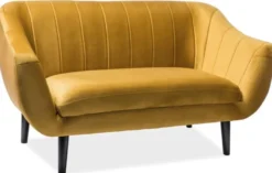 Casa Padrino Luxus Samt Sofa 153 x 85 x H. 83 cm - Verschiedene Farben - Wohnzimmer Sofa - Couch mit edlem Samtsoff - Wohnzimmermöbel
