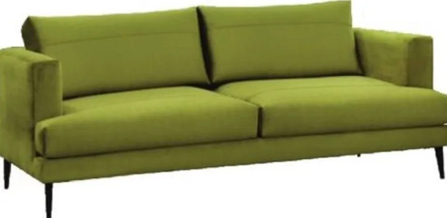 Casa Padrino Luxus Samt Sofa 184 x 90 x H. 76 cm - Verschiedene Farben - Modernes Wohnzimmer Sofa - Moderne Wohnzimmer Möbel