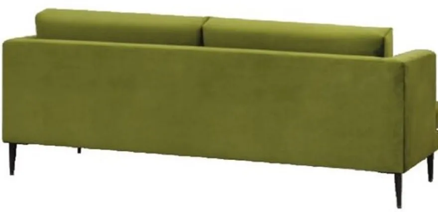 Casa Padrino Luxus Samt Sofa 184 x 90 x H. 76 cm - Verschiedene Farben - Modernes Wohnzimmer Sofa - Moderne Wohnzimmer Möbel