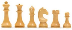 Casa Padrino Luxus Schach Set 50 x 50 cm - Luxus Schachspiel - Holz Schachbrett mit Schachfiguren