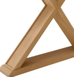 Casa Padrino Luxus Schreibtisch Naturfarben 150 x 60 x H. 76 cm - Massivholz Bürotisch mit 3 Schubladen - Computertisch - Büro Möbel - Luxus Möbel - Luxus Einrichtung - Luxus Qualität