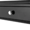 Casa Padrino Luxus Schreibtisch Sekretär Hochglanz Schwarz Klavierlack 170 x 80 cm