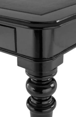 Casa Padrino Luxus Schreibtisch Sekretär Hochglanz Schwarz Klavierlack 170 x 80 cm