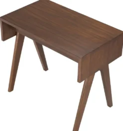 Casa Padrino Luxus Schreibtisch Braun 90 x 53 x H. 77 cm - Massivholz Sekretär - Bürotisch - Büro Möbel - Luxus Qualität