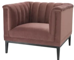 Casa Padrino Luxus Sessel Altrosa 89 x 86 x H. 75 cm - Wohnzimmermöbel