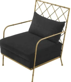 Casa Padrino Luxus Sessel Antik Messing 64,5 x 71,5 x H. 83 cm - Limited Edition