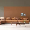 Casa Padrino Luxus Sessel Braun 63 x 83 x H. 77 cm - Wohnzimmer Sessel - Hotel Sessel - Wohnzimmer Möbel - Hotel Möbel - Luxus Möbel - Luxus Einrichtung