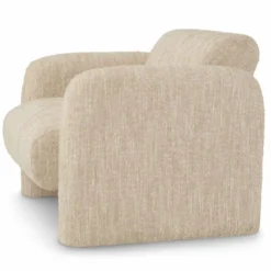Casa Padrino Luxus Sessel Creme 100 cm - Wohnzimmer & Hotel Möbel