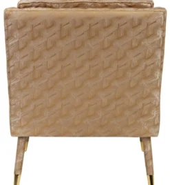 Casa Padrino Luxus Sessel Gold / Gold 76 x 88 x H. 89 cm - Wohnzimmer Sessel im Neoklassichen Stil - Designer Wohnzimmermöbel
