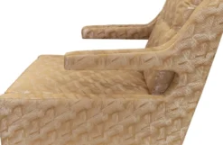 Casa Padrino Luxus Sessel Gold / Gold 76 x 88 x H. 89 cm - Wohnzimmer Sessel im Neoklassichen Stil - Designer Wohnzimmermöbel