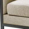 Casa Padrino Luxus Sessel Grau / Schwarz / Braun 70 x 70 x H. 67,5 cm - Hotel Möbel