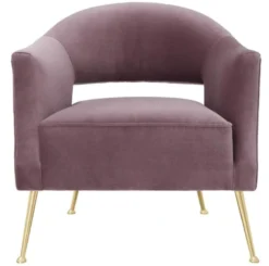 Casa Padrino Luxus Sessel Lila 71 x 75,5 x H. 74,5 cm - Hotel Möbel