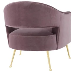 Casa Padrino Luxus Sessel Lila 71 x 75,5 x H. 74,5 cm - Hotel Möbel