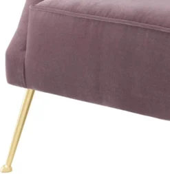 Casa Padrino Luxus Sessel Lila 71 x 75,5 x H. 74,5 cm - Hotel Möbel