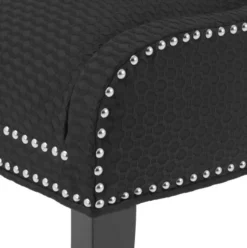 Casa Padrino Luxus Sessel / Ohrensessel Schwarz 66 x 60 x H. 91 cm - Limited Edition