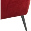 Casa Padrino Luxus Sessel Rot 88 x 80 x H. 91 cm - Designer Club Möbel