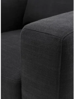 Casa Padrino Luxus Sessel Schwarz 94 x 100 x H. 76 cm - Hotel Sessel Möbel