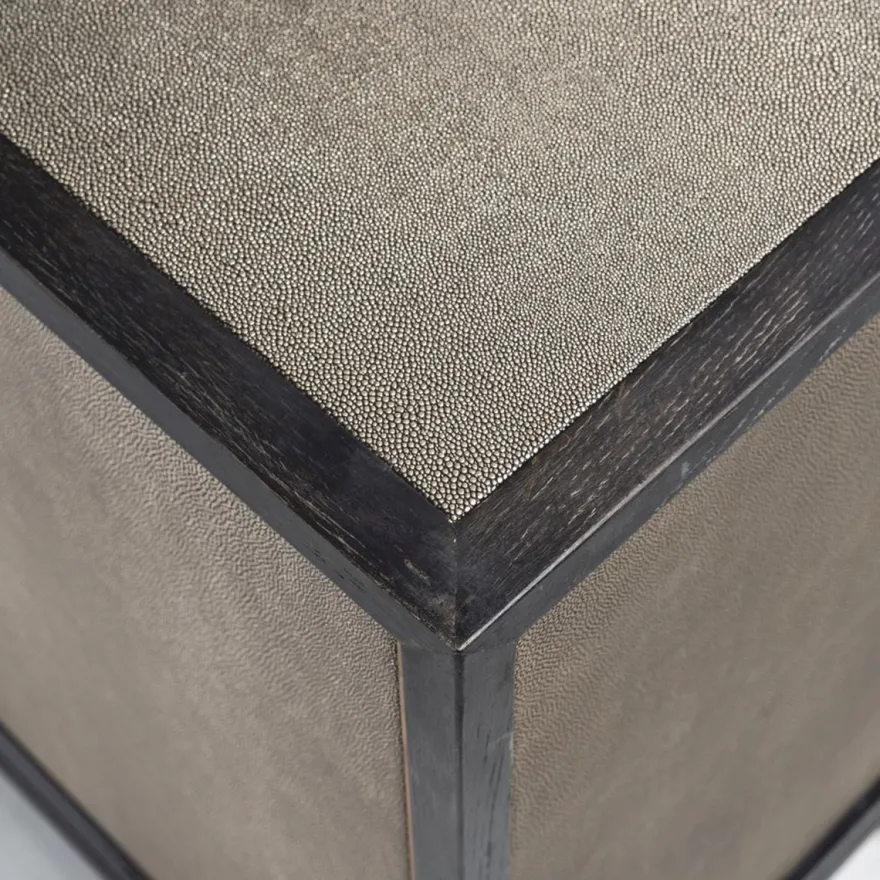 Casa Padrino Luxus Sideboard Schwarz / Grau / Messing 193 cm - Luxus Möbel