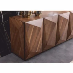 Casa Padrino Luxus Sideboard mit 5 Türen Braun 237 cm - Luxus Möbel
