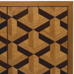 Casa Padrino Luxus Sideboard mit 4 Türen Braun 180 cm - Luxus Hotel Möbel