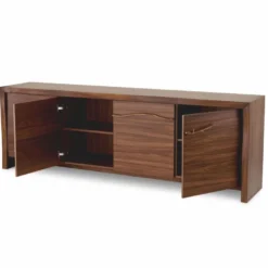 Casa Padrino Luxus Sideboard Braun / Bronze 240 cm - Wohnzimmer & Hotel Möbel