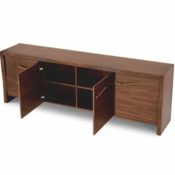 Casa Padrino Luxus Sideboard Braun / Bronze 240 cm - Wohnzimmer & Hotel Möbel