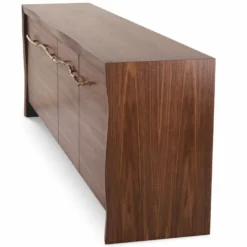 Casa Padrino Luxus Sideboard Braun / Bronze 240 cm - Wohnzimmer & Hotel Möbel