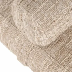 Casa Padrino Luxus Sitzbank Beige / Braun 148 cm - Luxus Hotel Möbel