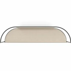 Casa Padrino Luxus Sitzbank Beige / Bronze / Gold 170 cm - Wohnzimmer & Hotel Möbel