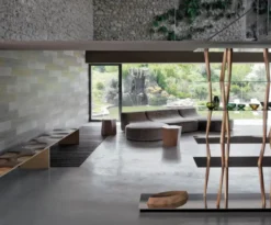 Casa Padrino Luxus Sitzbank Braun / Naturfarben 200 cm - Made in Italy