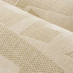 Casa Padrino Luxus Sitzbank Sandfarben 144 cm - Schlafzimmer & Hotel Möbel