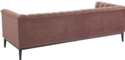 Casa Padrino Luxus Sofa Altrosa 230 x 86 x H. 75 cm - Wohnzimmermöbel