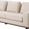Casa Padrino Luxus Sofa Beige / Braun 286 x 110 x H. 80 cm - Wohnzimmer Sofa mit Kissen - Wohnzimmer Möbel - Luxus Möbel - Wohnzimmer Einrichtung - Luxus Einrichtung - Luxus Qualität