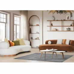 Casa Padrino Luxus Sofa Braun 255 cm - Wohnzimmer & Hotel Möbel