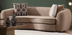 Casa Padrino Luxus Sofa Braun / Schwarz 250 x 106 x H. 72 cm - Wohnzimmer Sofa - Hotel Sofa - Wohnzimmer Möbel - Wohnzimmer Einrichtung - Hotel Möbel - Luxus Möbel - Luxus Einrichtung