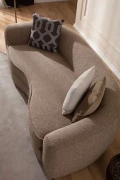 Casa Padrino Luxus Sofa Braun / Schwarz 250 x 106 x H. 72 cm - Wohnzimmer Sofa - Hotel Sofa - Wohnzimmer Möbel - Wohnzimmer Einrichtung - Hotel Möbel - Luxus Möbel - Luxus Einrichtung