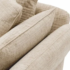 Casa Padrino Luxus Sofa Creme 234 cm - Wohnzimmer & Hotel Möbel